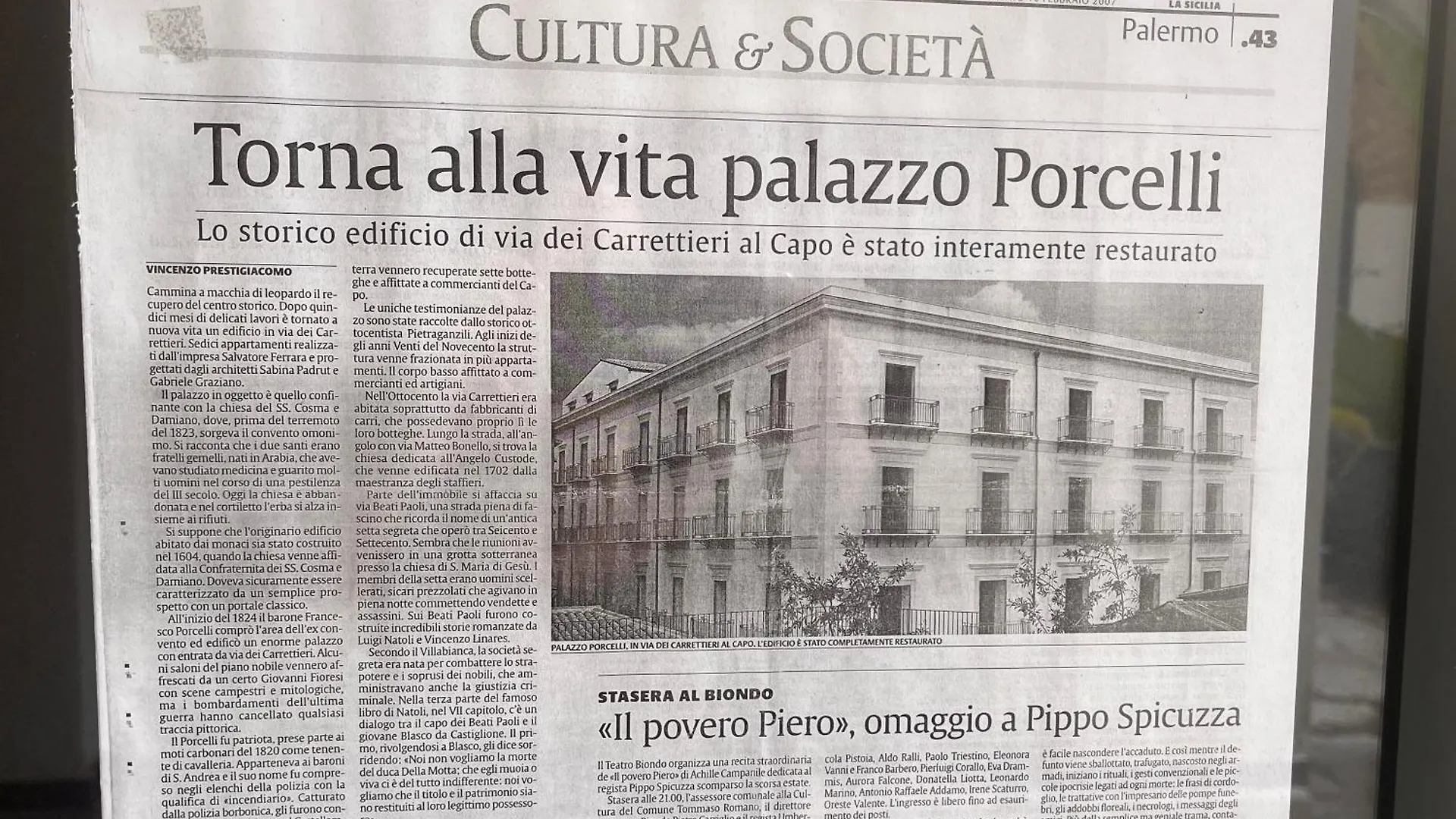 La Loggia Del Capo Daire Palermo